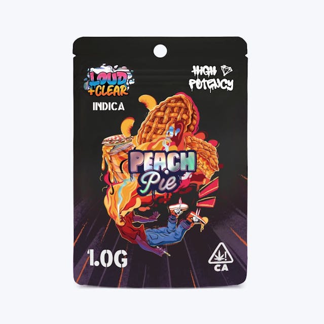 Photograph of product: Peach Pie Diamond Cartridge (1g) - 