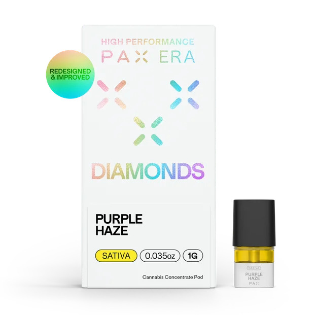 Photograph of product: Purple Haze Liquid Diamond Pod 1000mg (S)