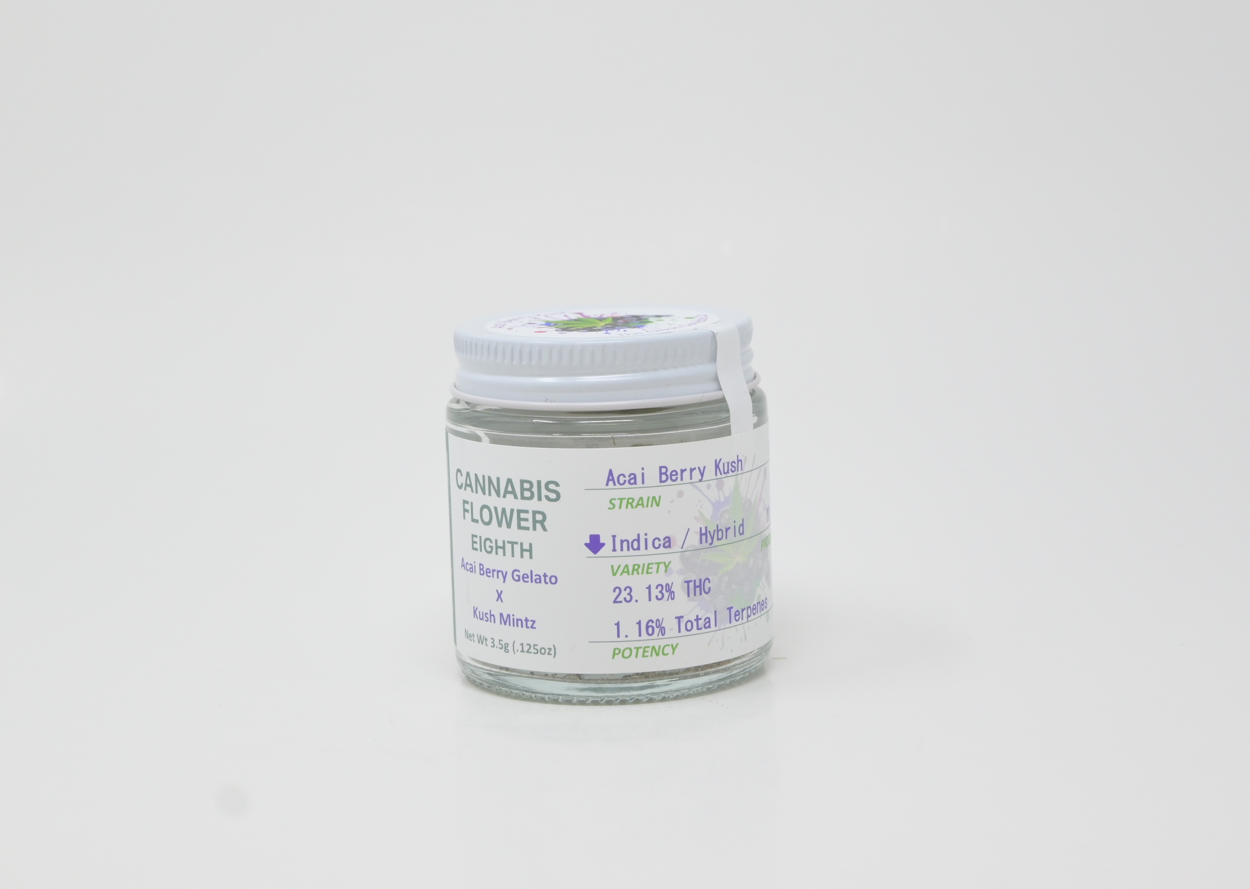 Photograph of product: Clean Oui'd | Acai Berry Kush - 3.5g