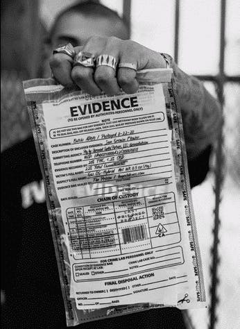 Photograph of product: EVIDENCE RASPBERRY PARFAIT 3.5G