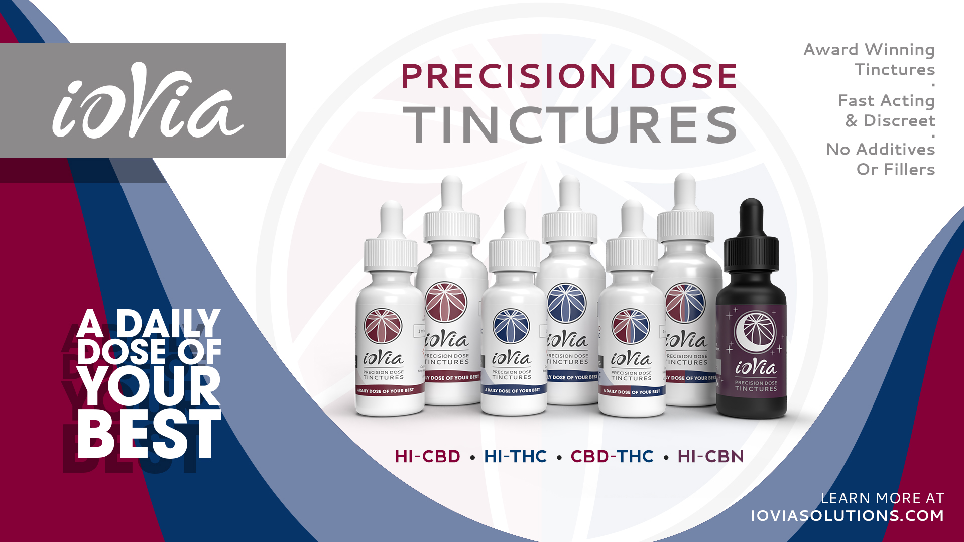 Photograph of Product: ioVia - 1000mg Tincture - 20:1 Hi-CBD