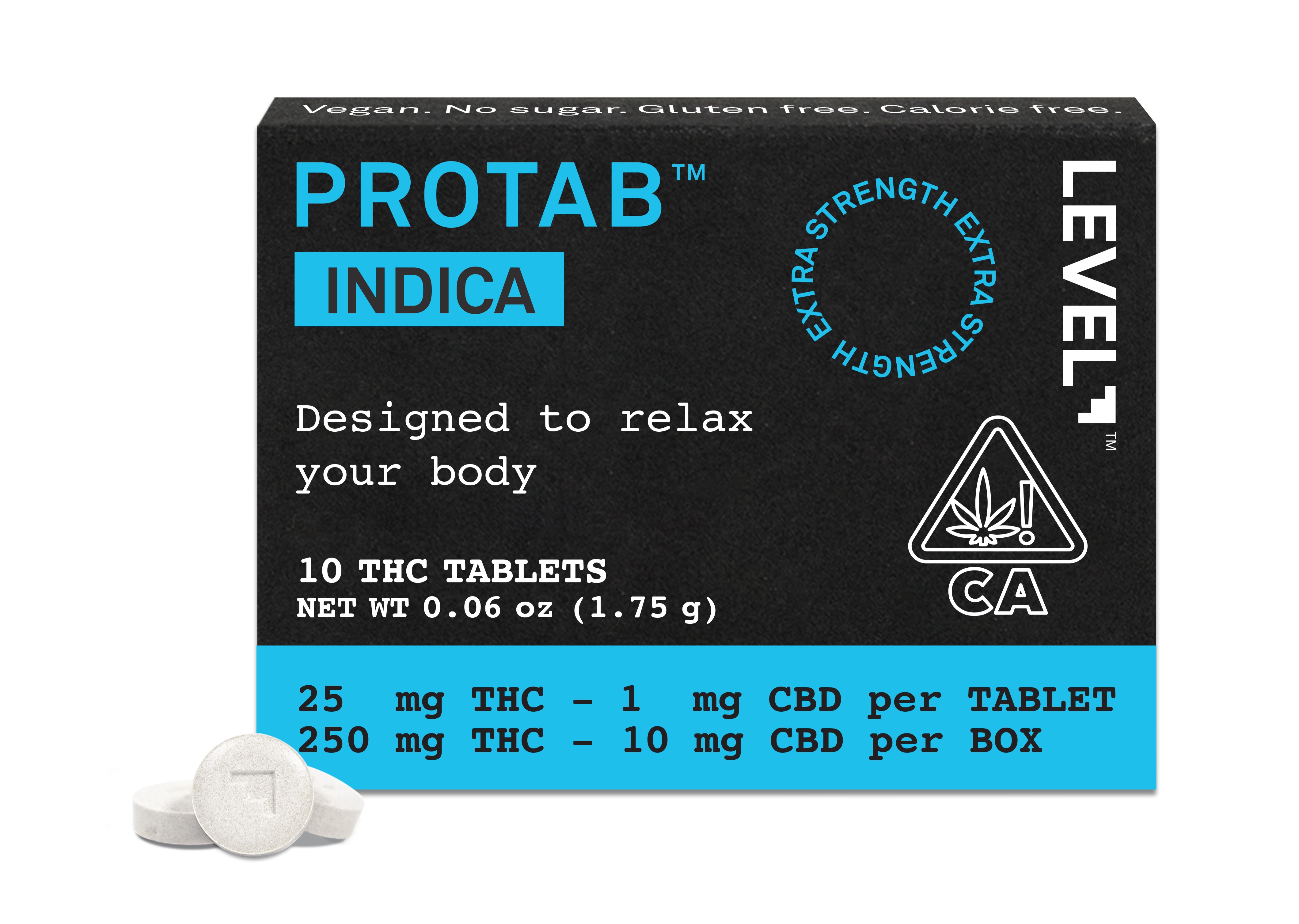 Photograph of product: Oui'd Protab - 250mg Tablet 10pk | Level