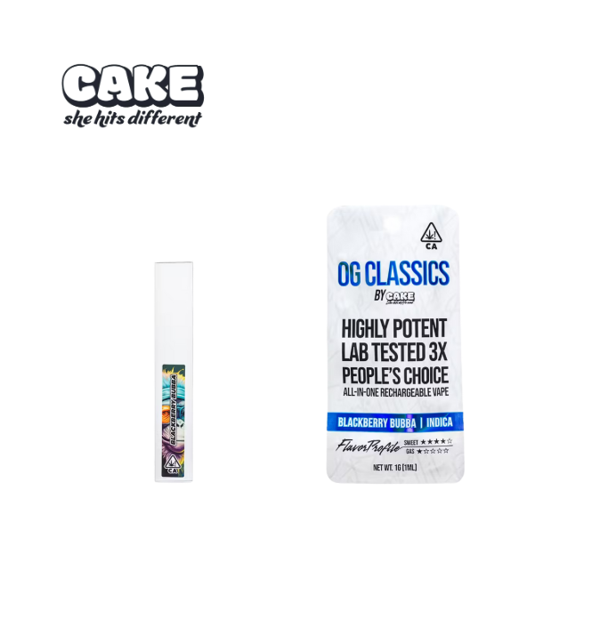 Photograph of product: BLACKBERRY BUBBA 1G OG CLASSICS ALL IN ONE