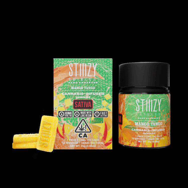 Photograph of product: - Edible - Nano - Mango Tango - 100MG