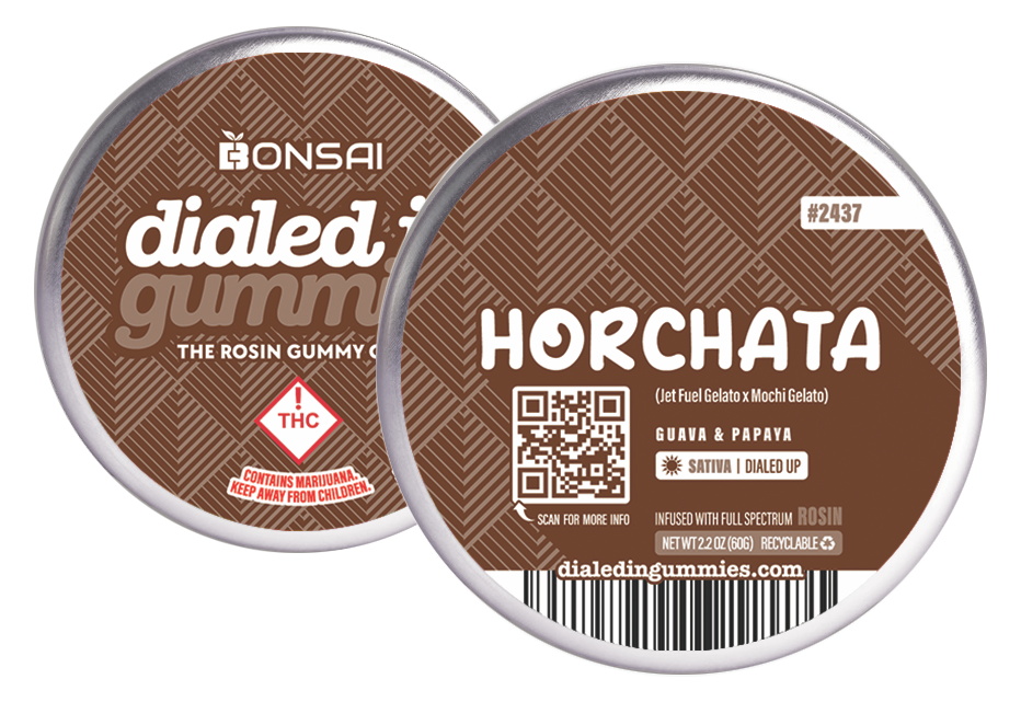 Photograph of product: Dialed-In - (S) - Horchata Gummies - Batch 2437