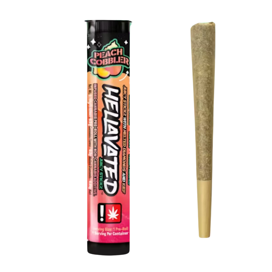 Photograph of product: Peach Cobbler (Infused) | .75g