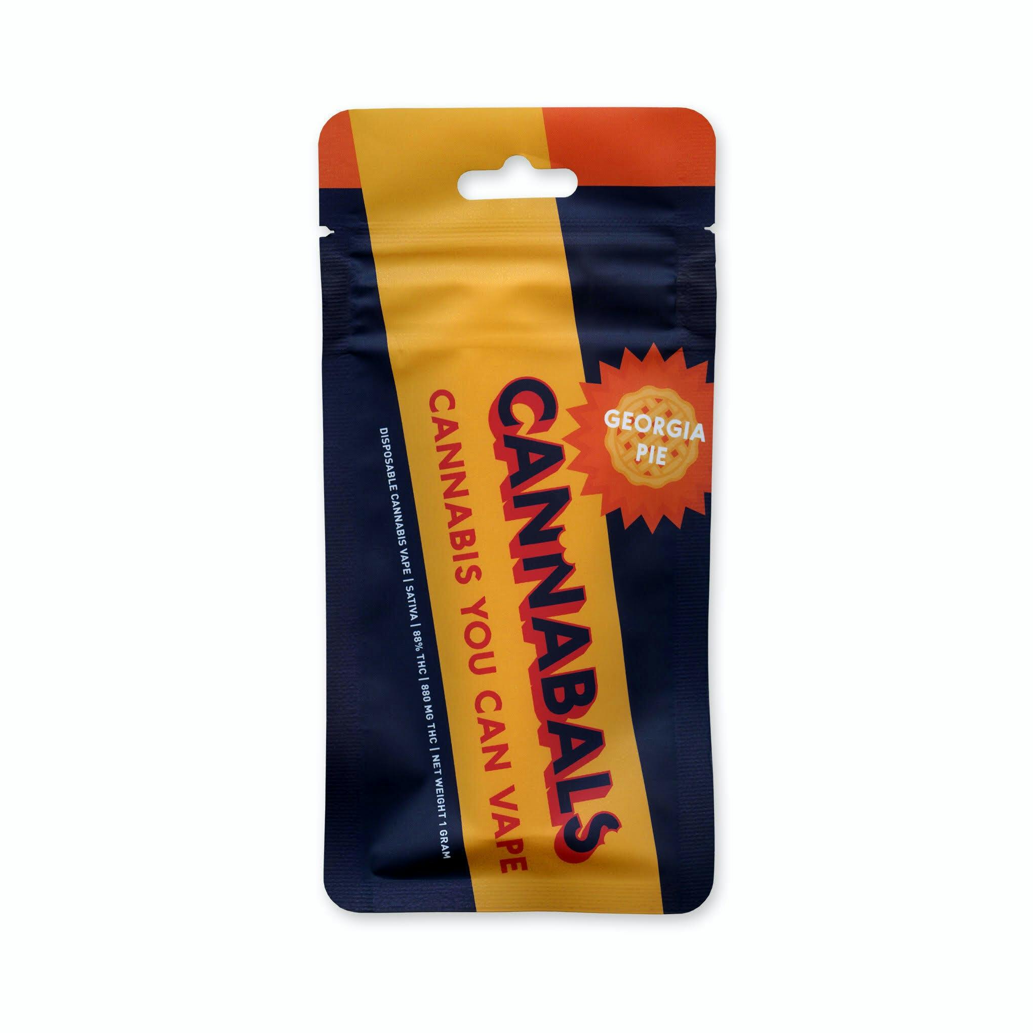 Photograph of product: Cannabals, Georgia Peach. -Oui'd