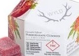 Photograph of product: Gummy - Wyld 10pk - Pomegranate 1:1 TH-oui/CBD