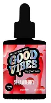 Photograph of product: Strawberry | Syrup | 500mg | 1oz