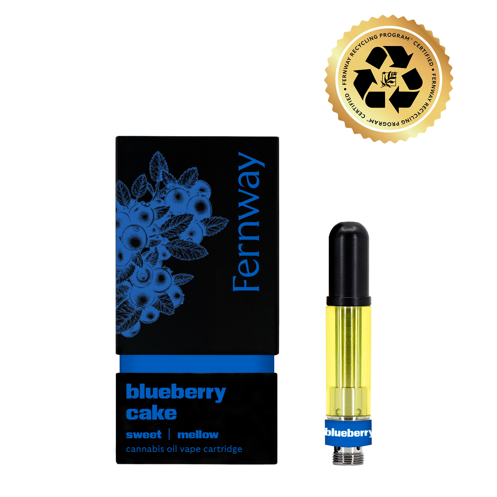 Photograph of product: Fernway Blueberry Cake (I) Cartridge 1g