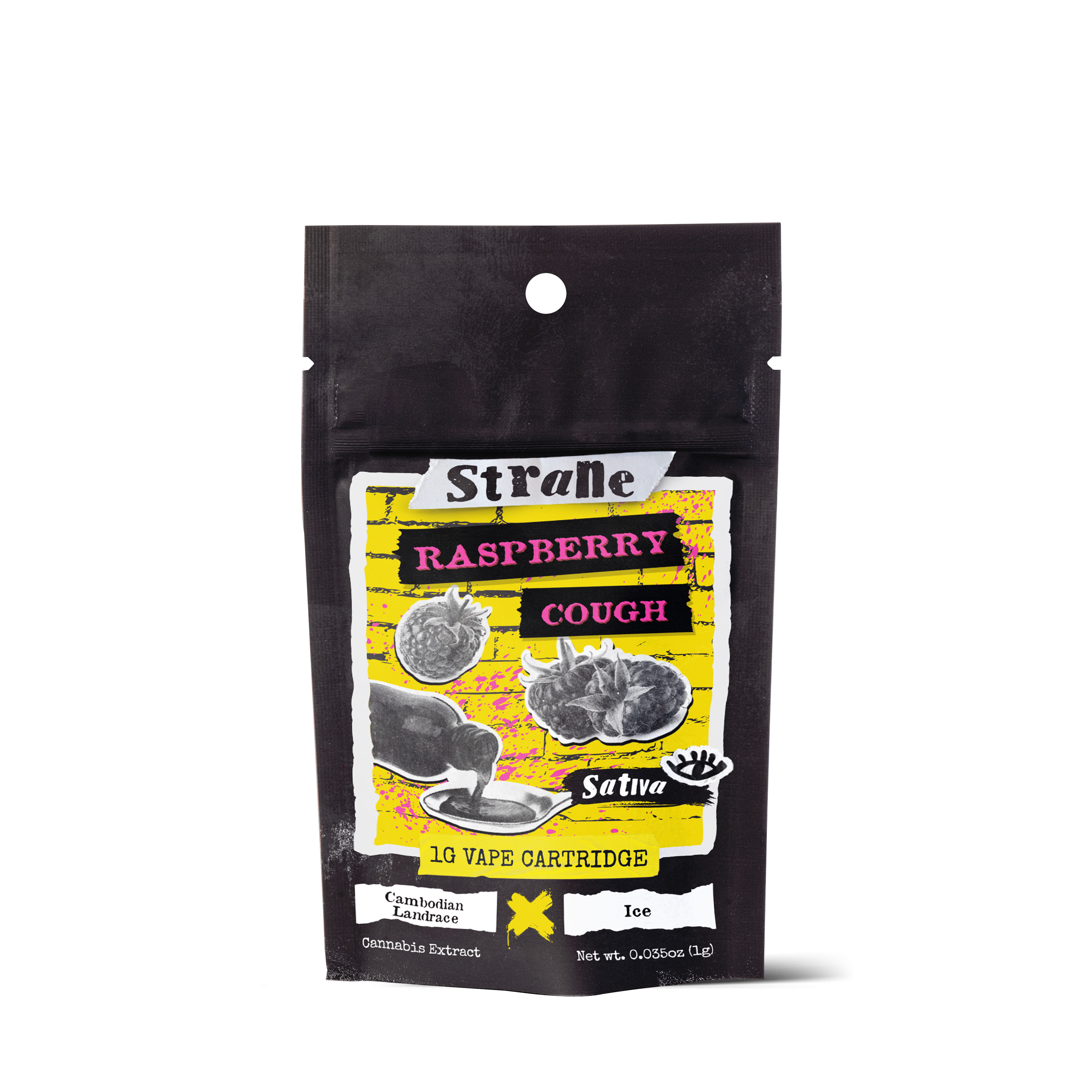 Photograph of product: Raspberry Cough Live Terpene Cartridge