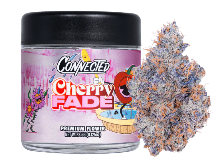 Photograph of Product: Cherry Fade Flower - 3.5g