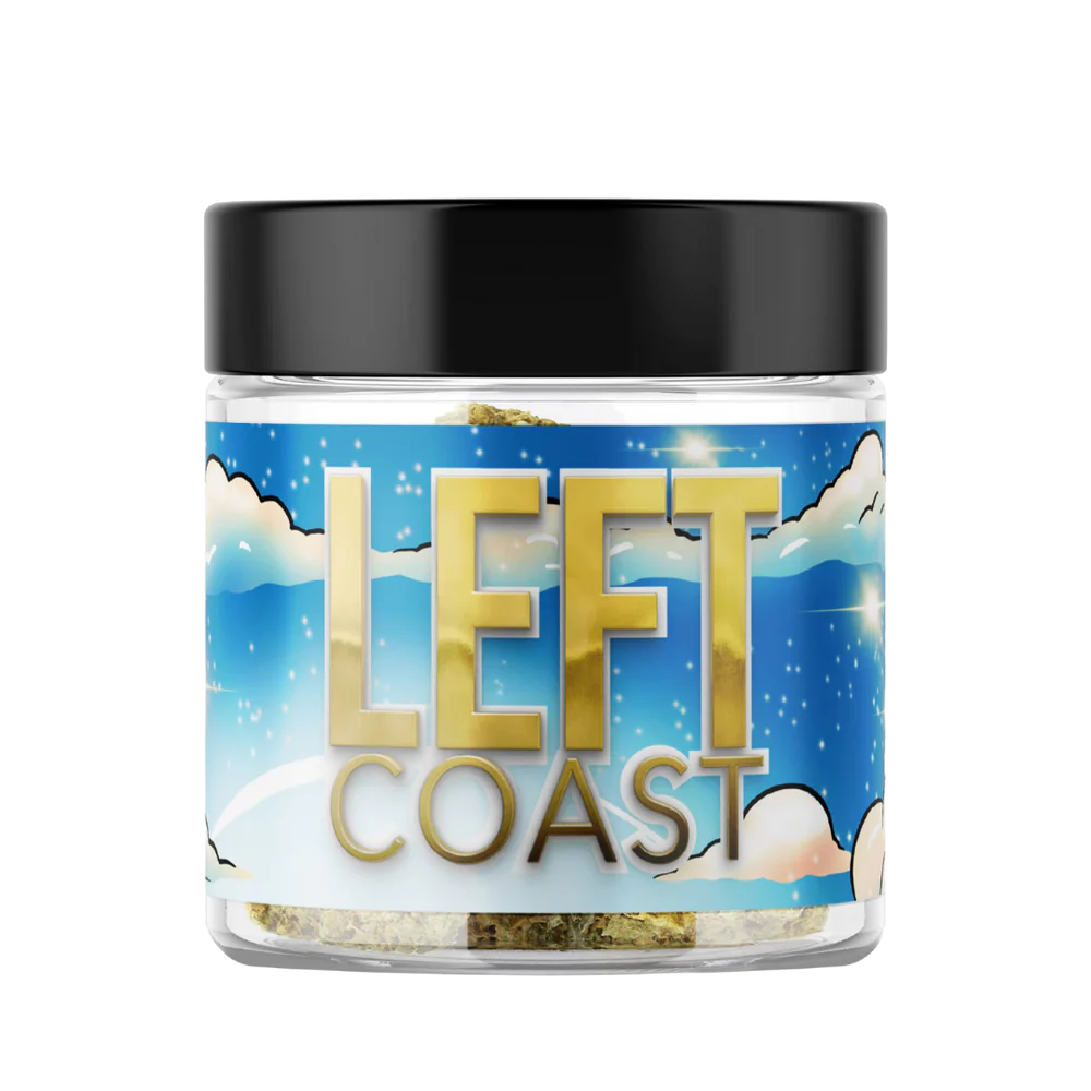 Photograph of product: Left Coast / Infused Shake / / Blueberry Raz - 7g