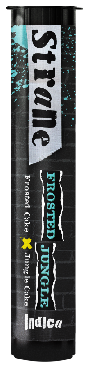 Photograph of product: Strane - Frosted Jungle - .5g Pre-Roll 2-Pack - Oui'd - 1g