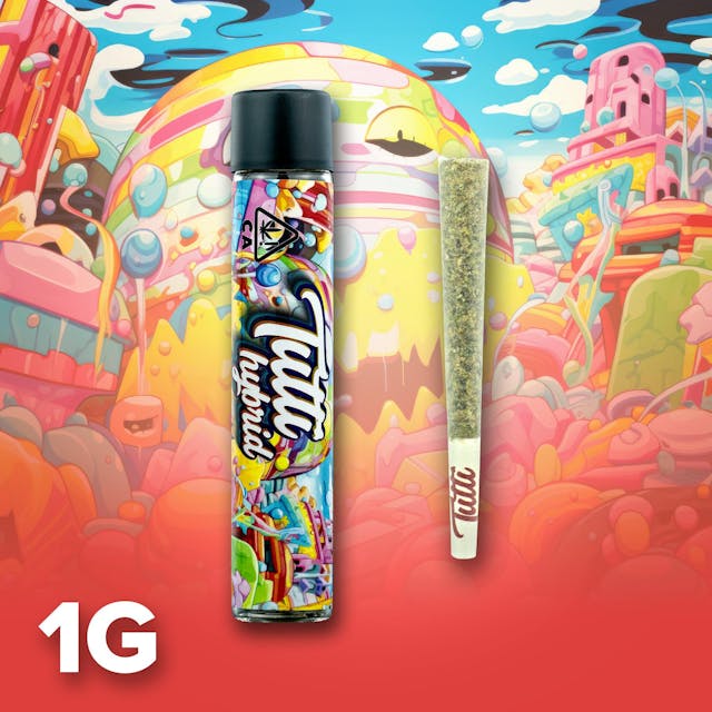 Photograph of product: Cherry Pie Tutti - Diamond Infused Preroll - 1g - Hybrid - - 