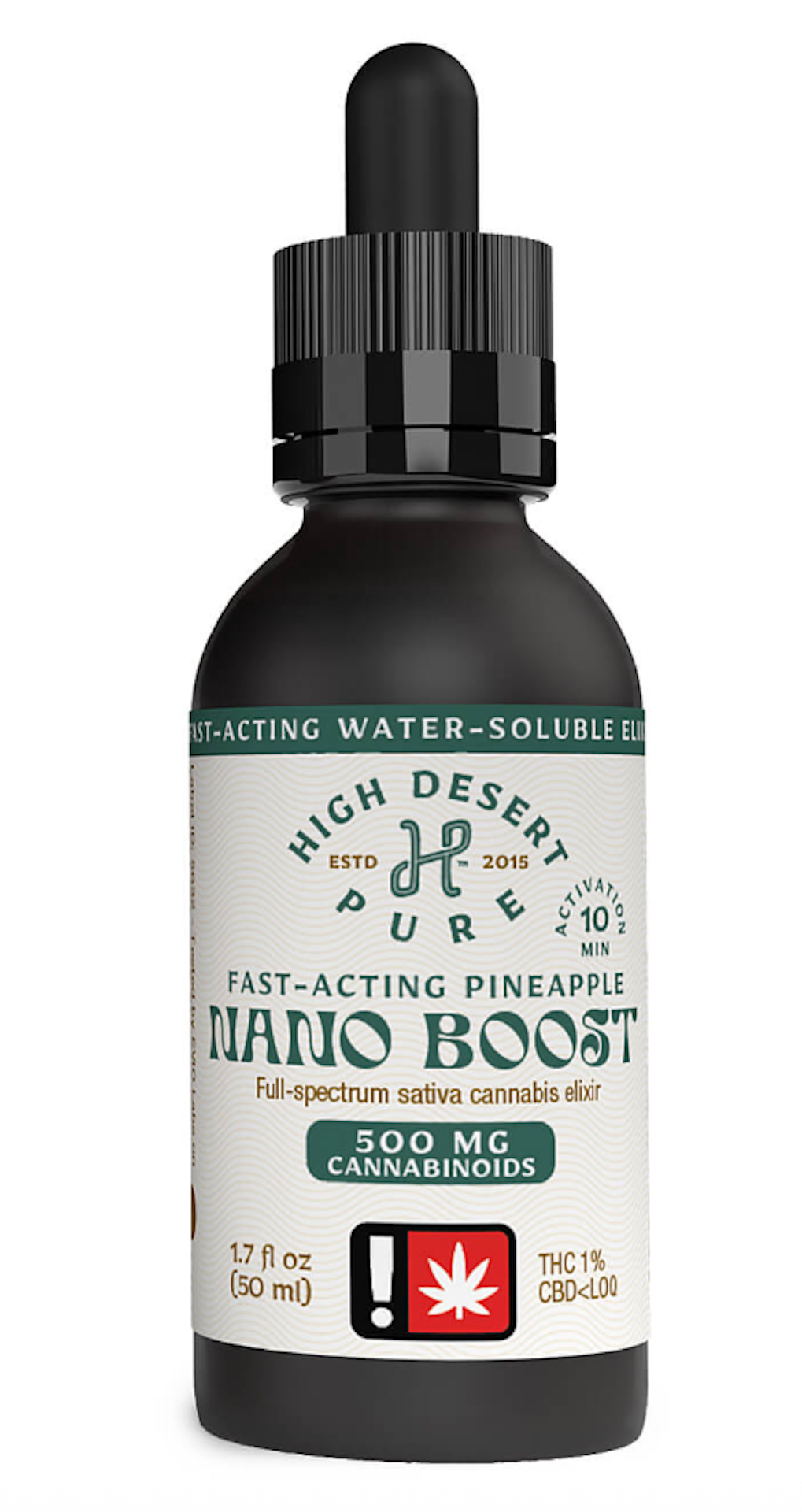 Photograph of product: High Desert Pure - Nano Boost Elixir - Pineapple