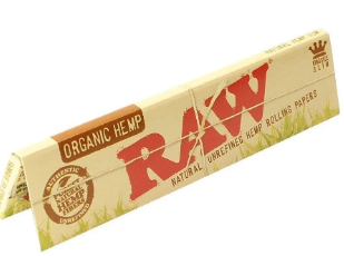 Photograph of product: Raw organic king size