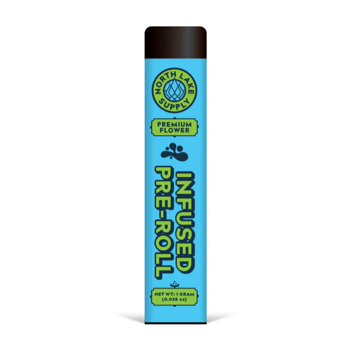 Photograph of product: Droneberry Dream | North Lake Supply | 0.7g Pre-Roll (Live Rosin Infused)