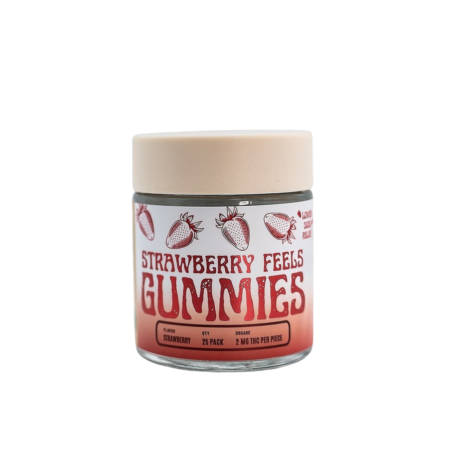 Photograph of product: Strawberry Feels | 100mg | Highly Rooted
