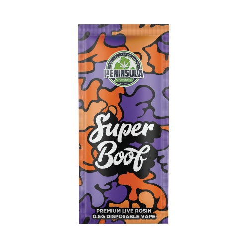 Photograph of product: Peninsula Gardens - Super Boof Rosin Disposable 0.5g