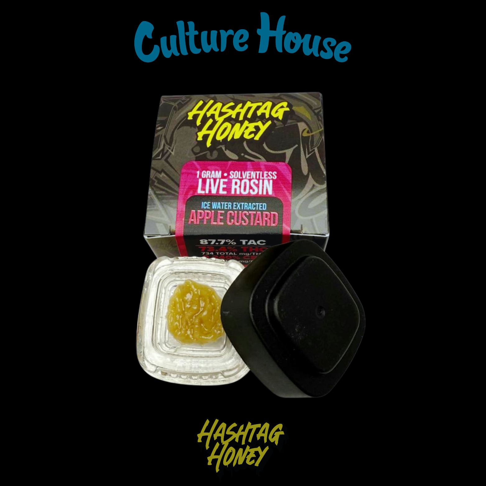 Photograph of product: au chocolattag Honey | Apple Custard |  Live Rosin