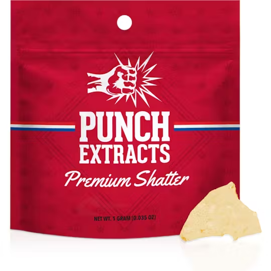 Photograph of product: SWEET ISLAND SKUNK - SHATTER - 1 G