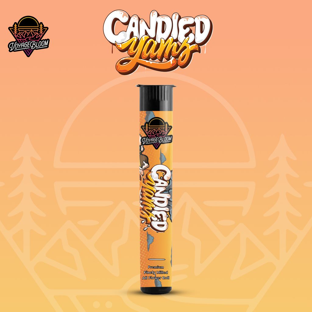 Photograph of Product: CANDIED YAMS 1G PRE-ROLL