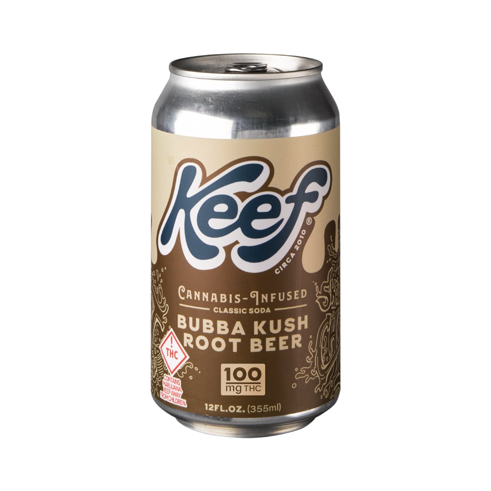 Photograph of product: Bubba Kush Root Beer Soda | 10mg