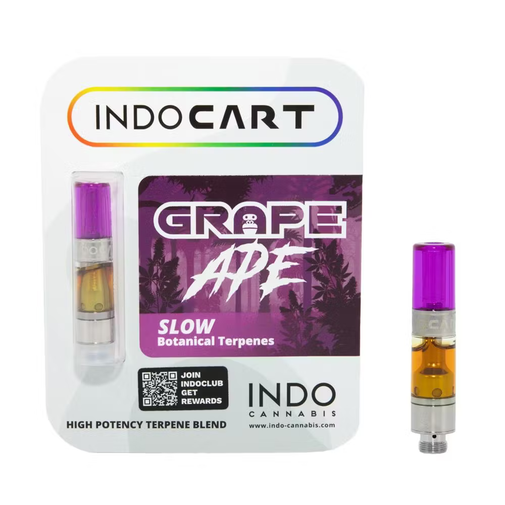 Photograph of product: Grape Ape Distillate Cartridge .9g