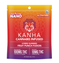 Photograph of product: Kanha - NANO - Punch Fusion - 100mg - Hybrid