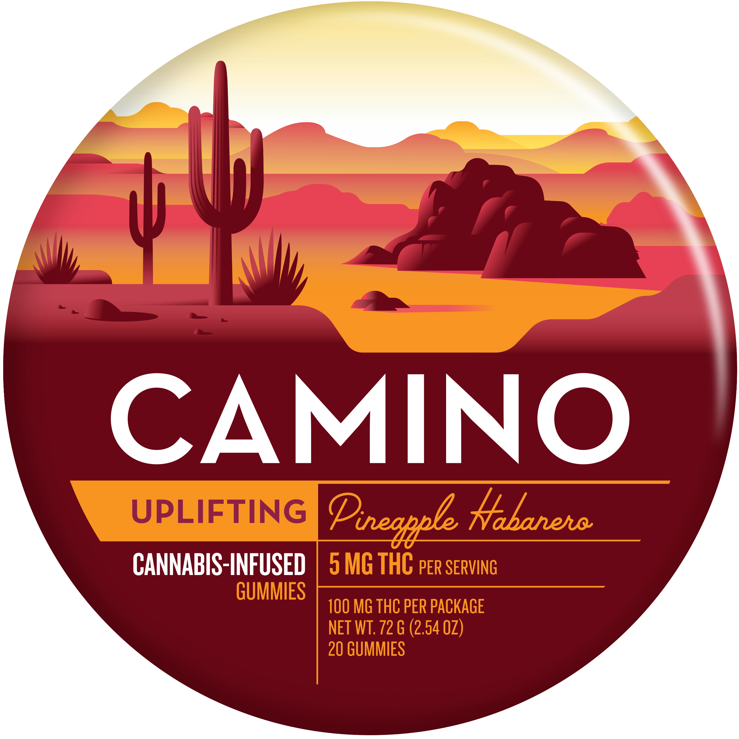 Photograph of product: Wild Cherry Gummies (S) - (100mg)