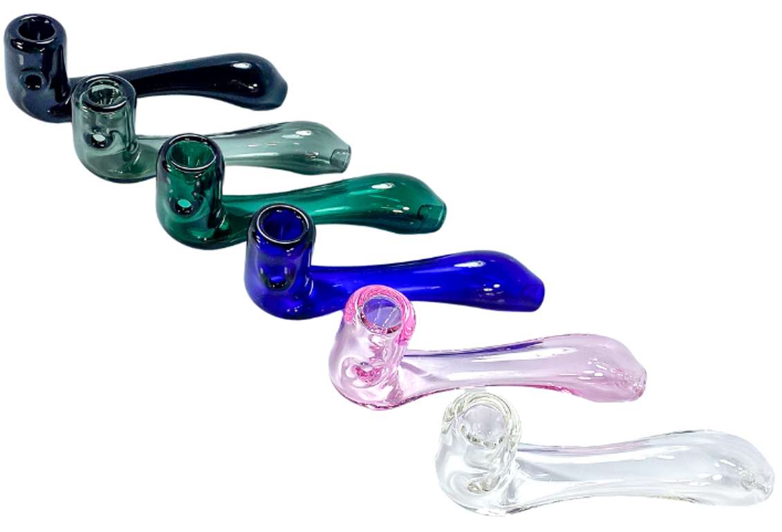 Photograph of product: 4" Classic Mini Sherlock Hand Pipe | Assorted Colors