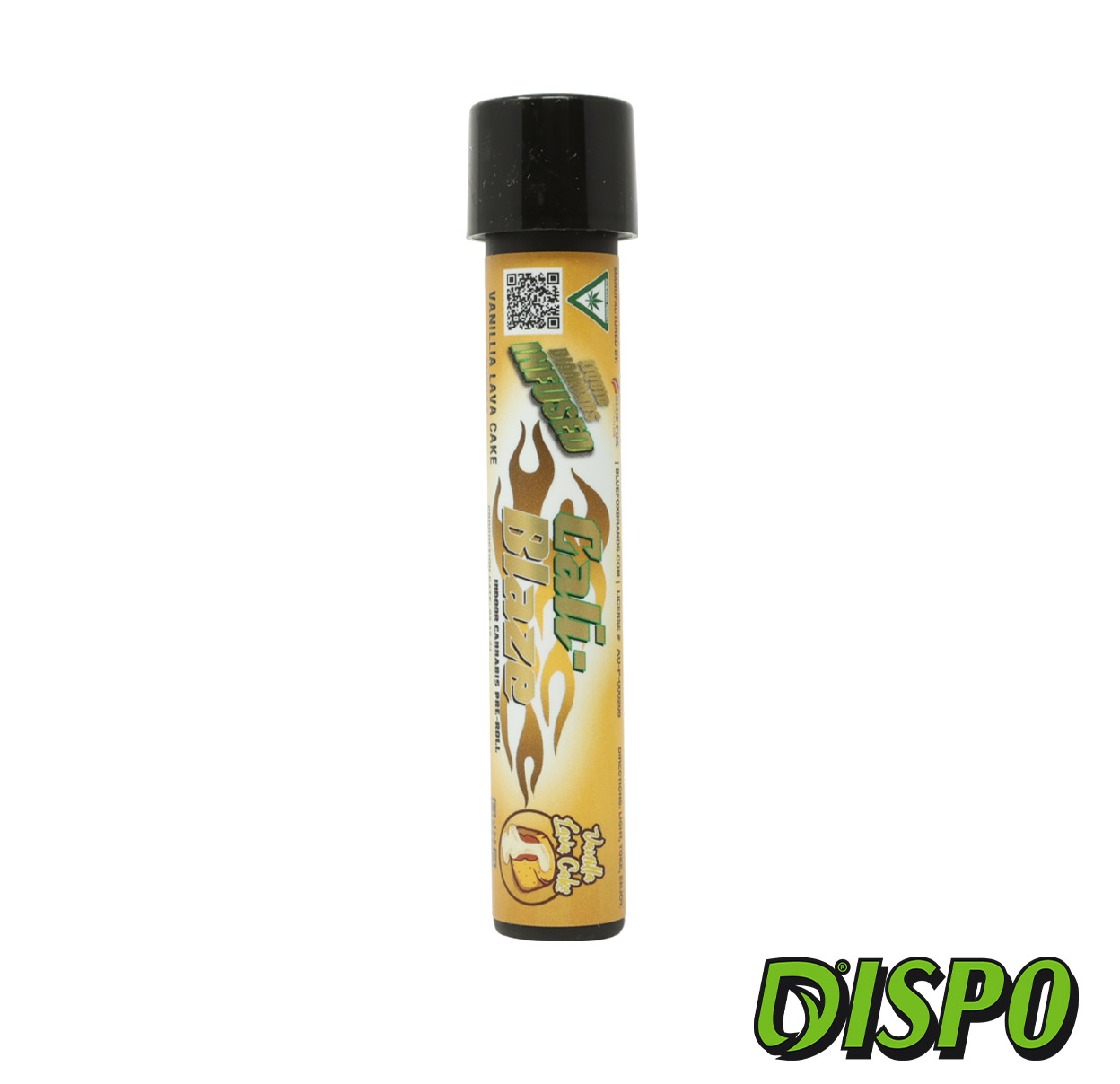 Photograph of product: Cali Blaze - Vanilla Lava Cake Infused Joint