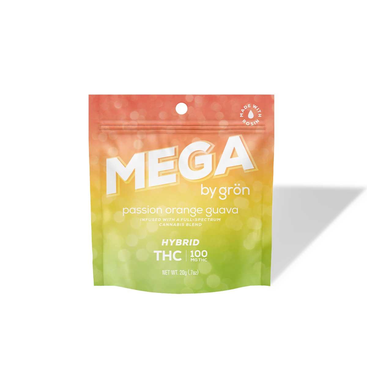 Photograph of product: Gron Mega Pearl: Passion Orange Guava