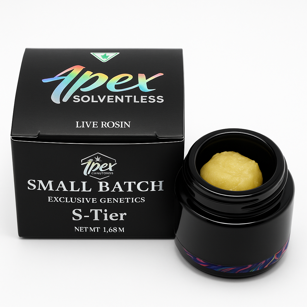 Photograph of product: Apex Solventless - Grape Zoda Live Rosin - 1g