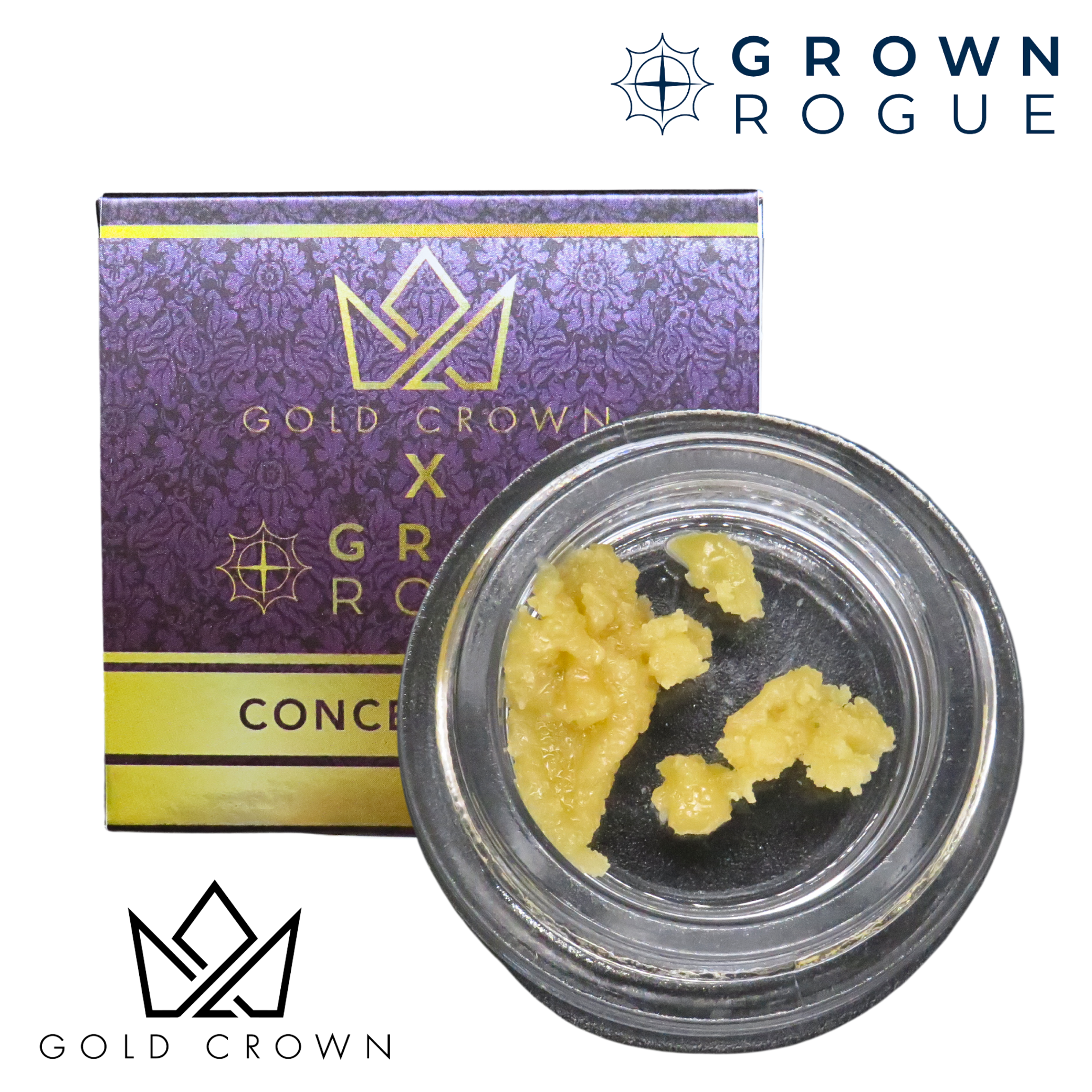 Photograph of product: Grown Rogue x GC - Rainbow Runtz Budder | 1g