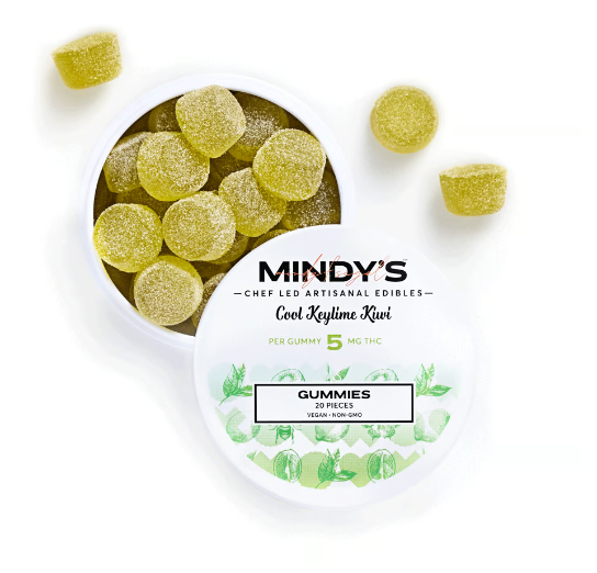 Photograph of product: CL Mindy's Gummies - Cool Keylime Kiwi