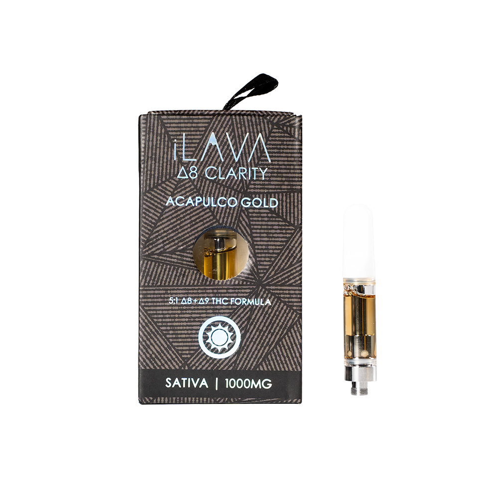 Photograph of product: Delta 8 Clarity Cartridge 1000mg - Acapulco Gold