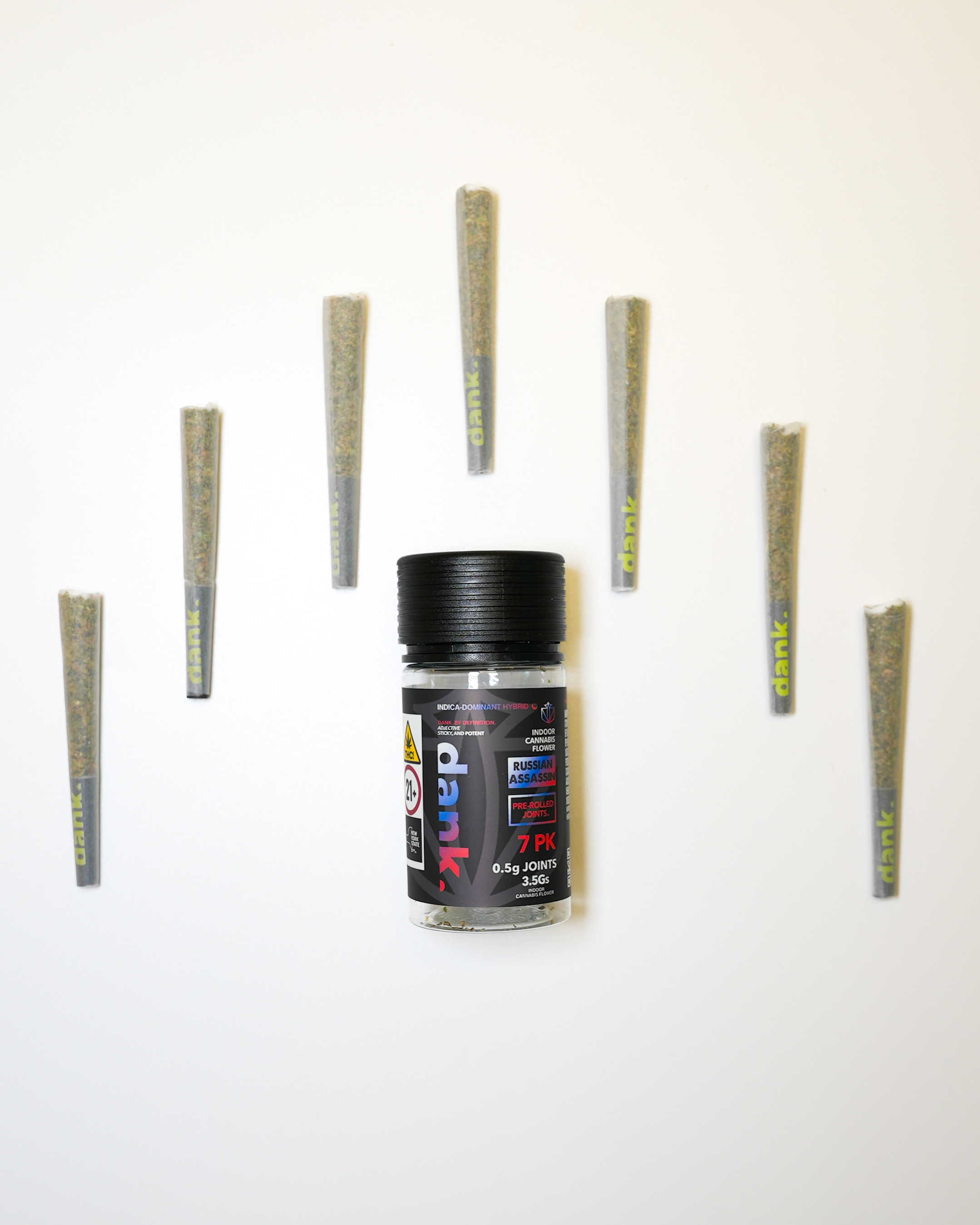 Photograph of product: Dank | Russian Assassian | 7pk | Pre-roll