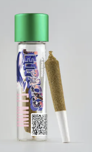 Photograph of product: Jetpacks Grape Galaxy Infused Pre Roll