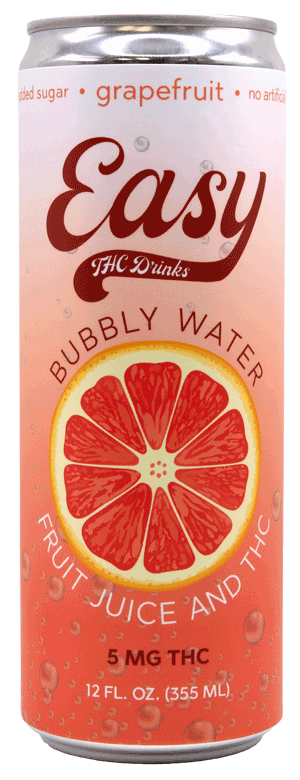 Photograph of product: Grapefruit Bubbly Water | 5mg