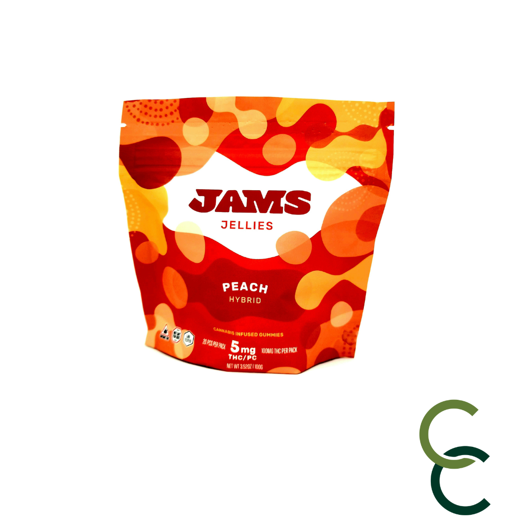 Photograph of product: Peach Jellies