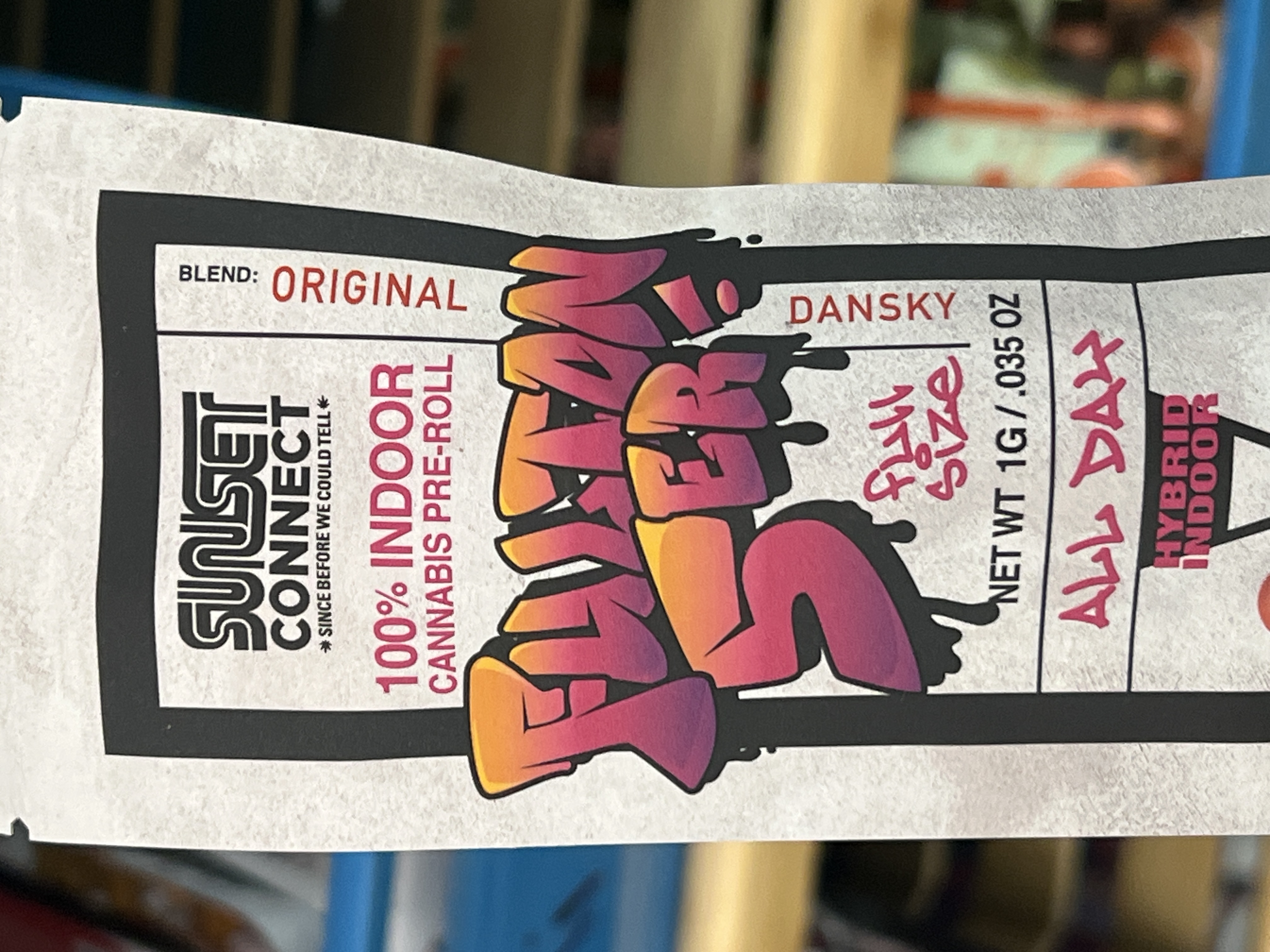 Photograph of product: Sunset Connect Original Danksy 1g PR