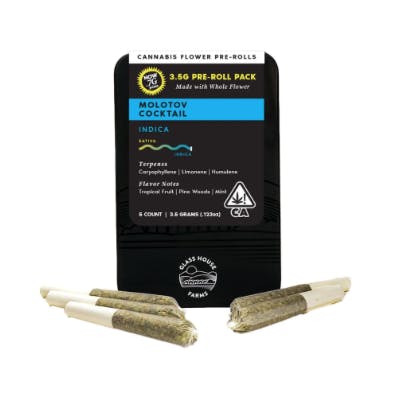 Photograph of product: Molotov Cocktail Preroll 5Pk 3.5g - 