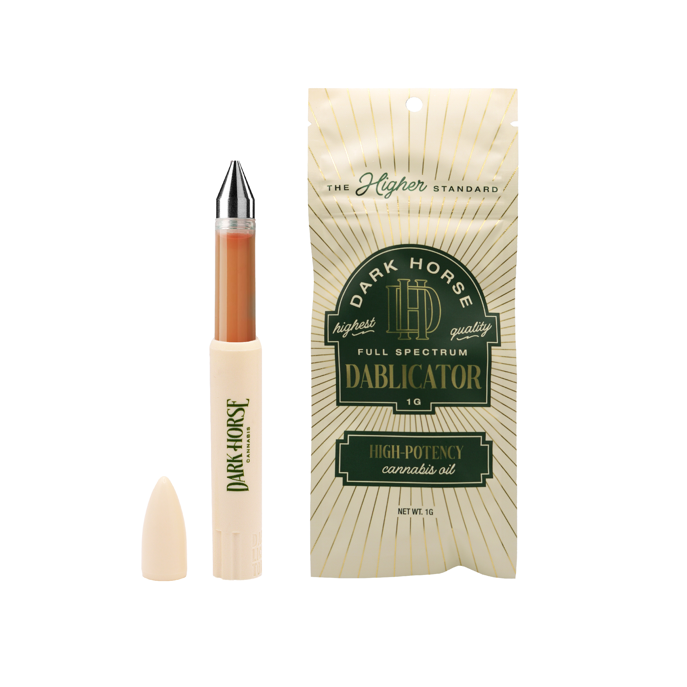 Photograph of Product: Dark Horse Medicinals: Dablicator | Dawg Lemons | 1g