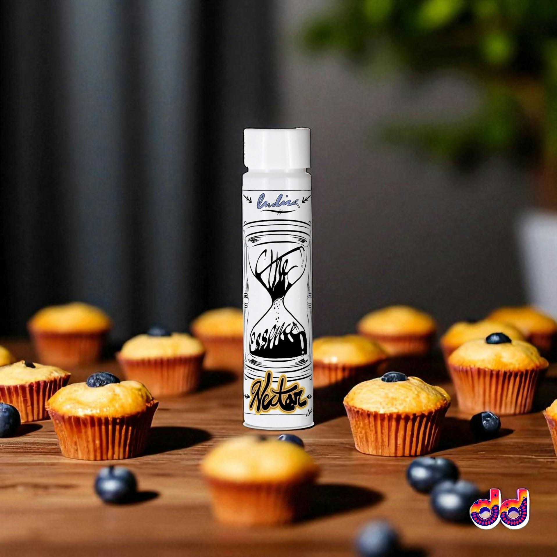Photograph of product: BLUEBERRY MUFFINS - CURED RESIN - NECTAR CARTRIDGE - 0.5 G