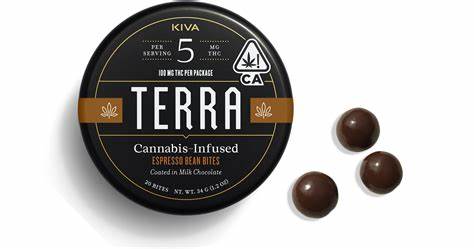 Photograph of product: Terra Espresso Dark Chocolate Bites - 20 Pack
