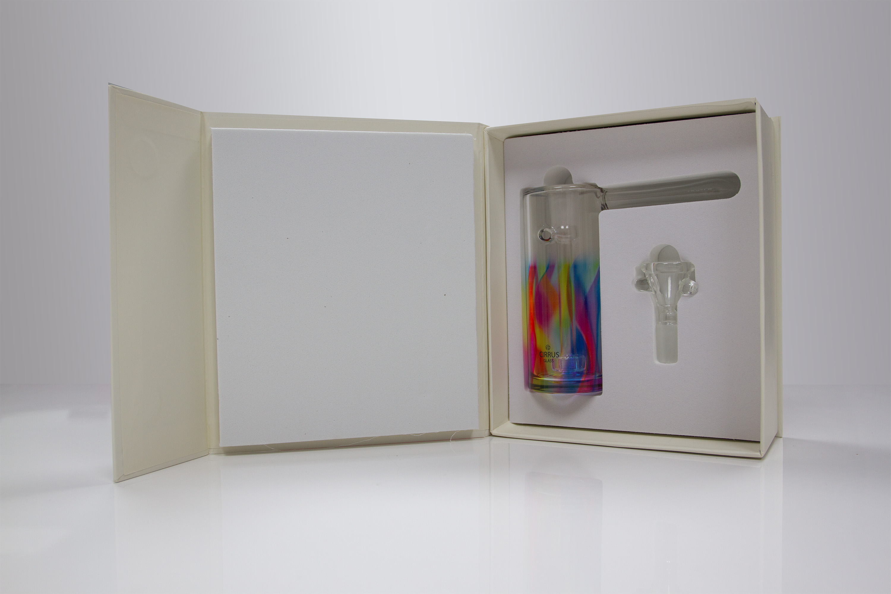 Photograph of product: Cirrus Glass Bubble - Rainbow