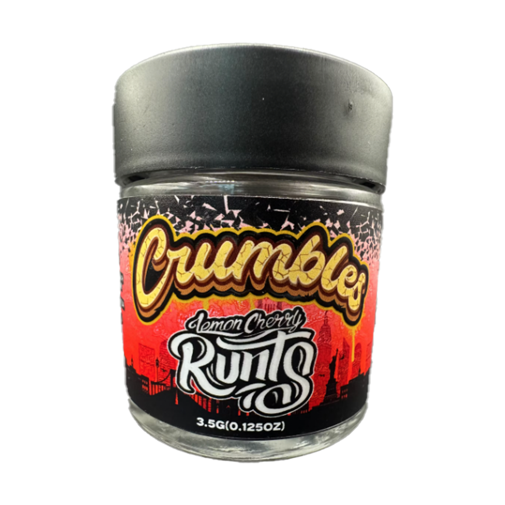 Photograph of product: Crumbles - Lemon Cherry Runts - 3.5g