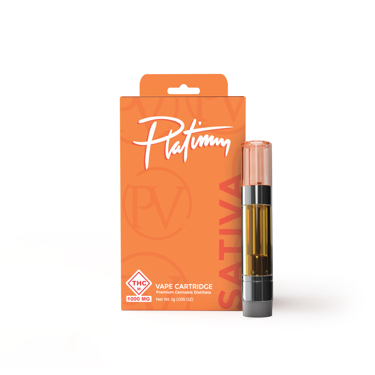 Photograph of product: Super Lemon Haze 1g Vape Cartridge - Platinum